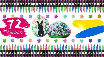 168 vibrant colors